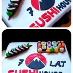 tort firmowy sushi